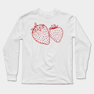 strawberry lovin' Long Sleeve T-Shirt